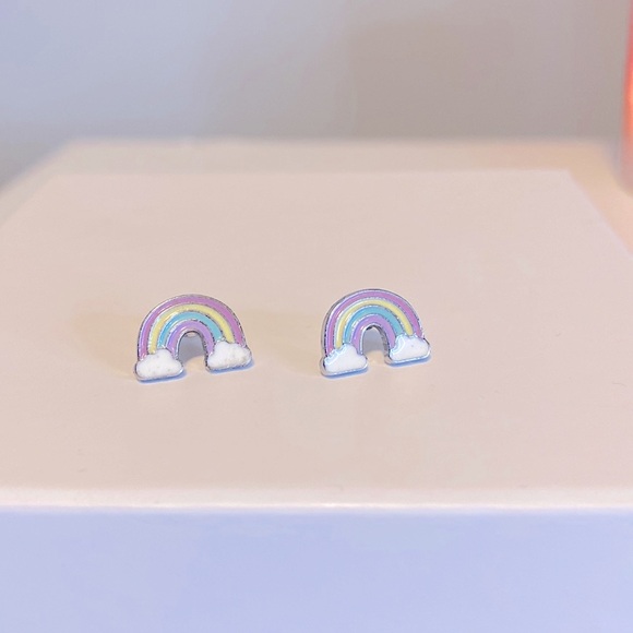 4/$20 Rainbow Stud Earrings ☔️ - Picture 1 of 1